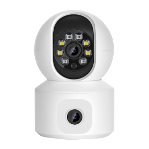 WIFI PT Camera (Fixed Lens): Pan/Tilt, Amazon Cloud, 128G TF, Audio, Motion Alert