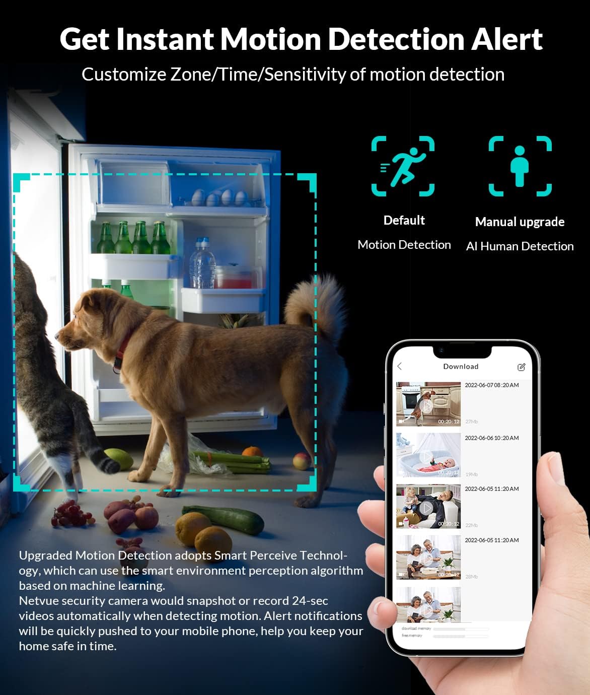 2.4G5GHz Dual-Band WiFi Pet Baby Camera (4)