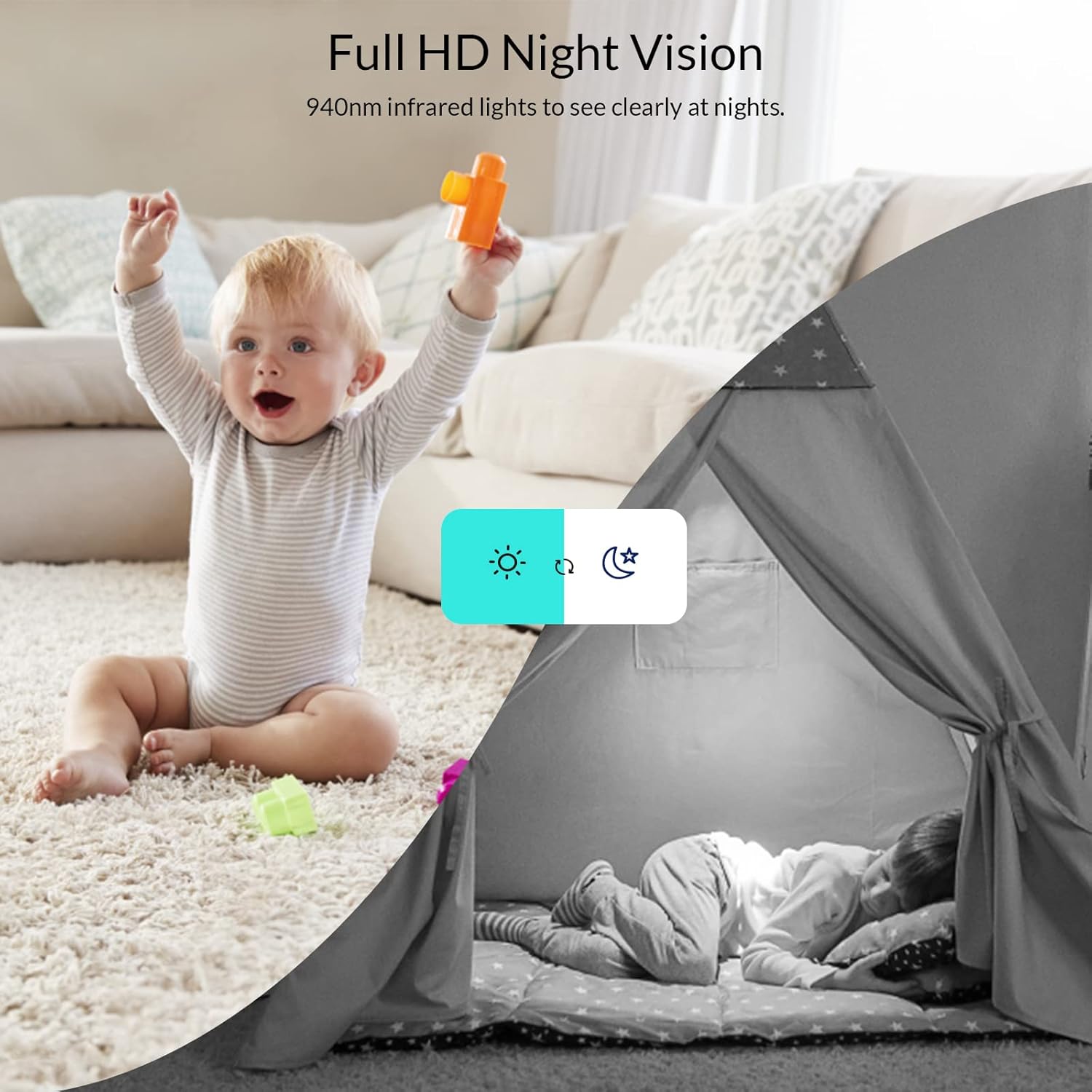 2.4G5GHz Dual-Band WiFi Pet Baby Camera (5)