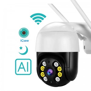 2MP 4G Sim Card HD PTZ IP Network Camera Indoor Speed Dome Wireless Wifi Mini Camera Outdoors Security Camhipro CCTV