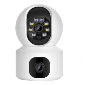 WIFI PT Camera (Fixed Lens): Pan/Tilt, Amazon Cloud, 128G TF, Audio, Motion Alert