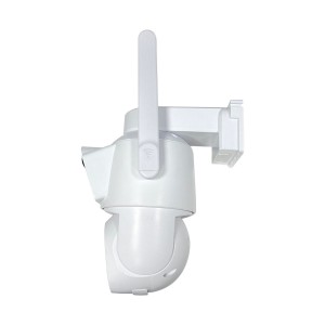 4MP Wireless Solar Camera Dual Lens WiFi PTZ Camera Outdoor  Battery Video 2k Icsee Dual Lens Solar Camera
