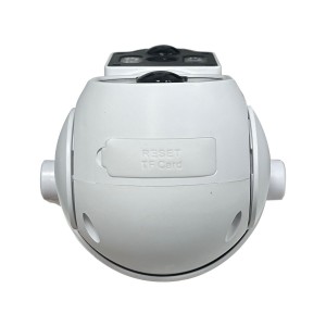 4MP Wireless Solar Camera Dual Lens WiFi PTZ Camera Outdoor  Battery Video 2k Icsee Dual Lens Solar Camera