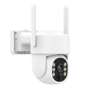 Kamera CCTV Tenaga Surya WIFI 4MP Tahan Air IP65 Audio 2 Arah Nirkabel HD 2MP 4MP Baterai Tenaga Surya