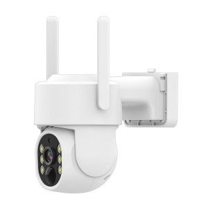 Kamera CCTV Tenaga Surya WIFI 4MP Tahan Air IP65 Audio 2 Arah Nirkabel HD 2MP 4MP Baterai Tenaga Surya