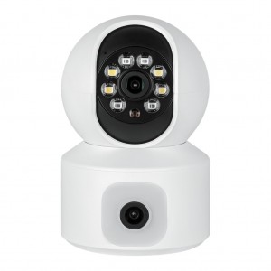 5G Dual-Band WiFi CCTV Camera with Dual Lenses