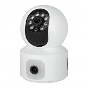 5G Dual-Band WiFi CCTV Camera with Dual Lenses