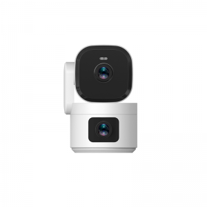 UHD Dual Lens 2K 4MP 360° PTZ WLAN Indoor WiFi Camera