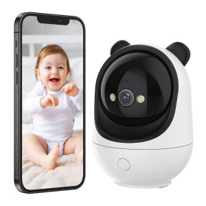 WiFi Indoor 360° PTZ Pet Dog Home IP CCTV Camera