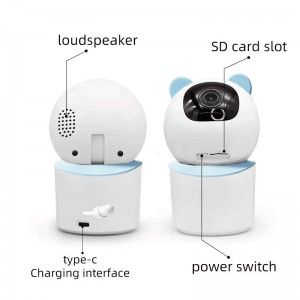 TUYA WiFi Smart Home Wireless IP Surveillance Camera Baby Monitor