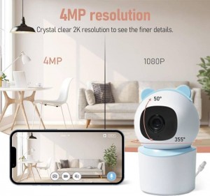 TUYA WiFi Smart Home Wireless IP Surveillance Camera Baby Monitor
