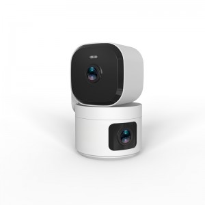 Dual Lens IP 4MP 2.5K HD WiFi Security Home Camera