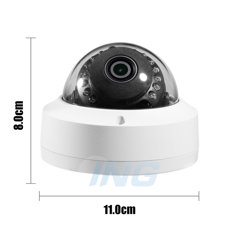 best selling 1080P 2MP IR Night Vision IP camera IP66 Waterproof  Dome metal CCTV Surveillance Camera