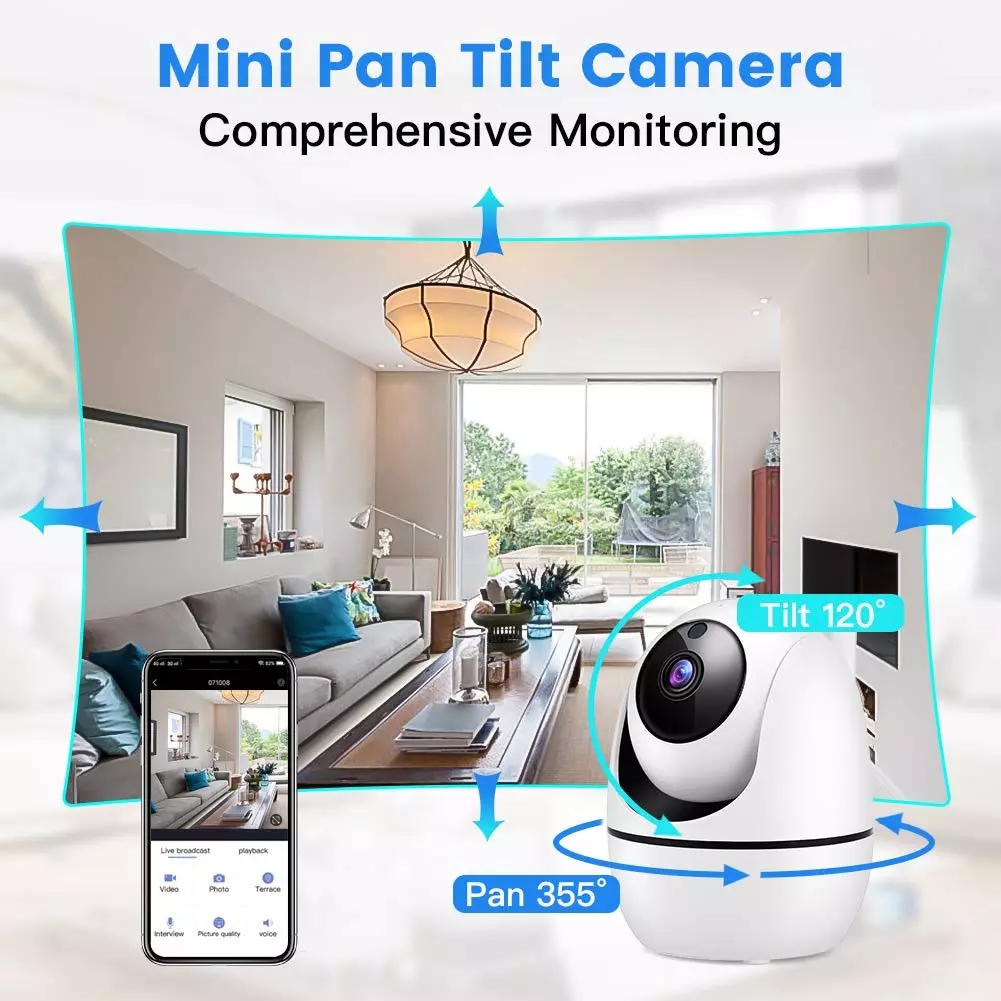 HD 1080P Wireless IP Camera WiFi Home Security Surveillance baby monitor cctv camera