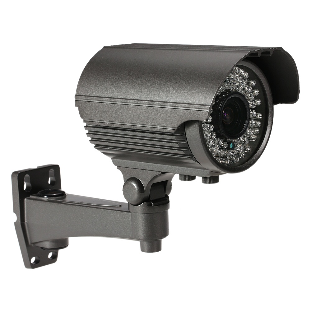 4MP Manual Zoom Bullet AHD Camera 2.8-12mm Varifocals Lens OSD Menu 72Pcs IR Leds Infrared Waterproof Outdoor Analog Camera