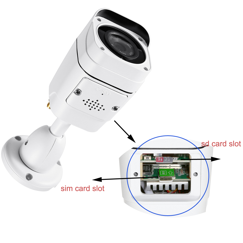 China 4G SIM Card 1080P Wireless Wifi IR Night Vision Outdoor Waterproof IP  CCTV Camera Manufacture and Factory