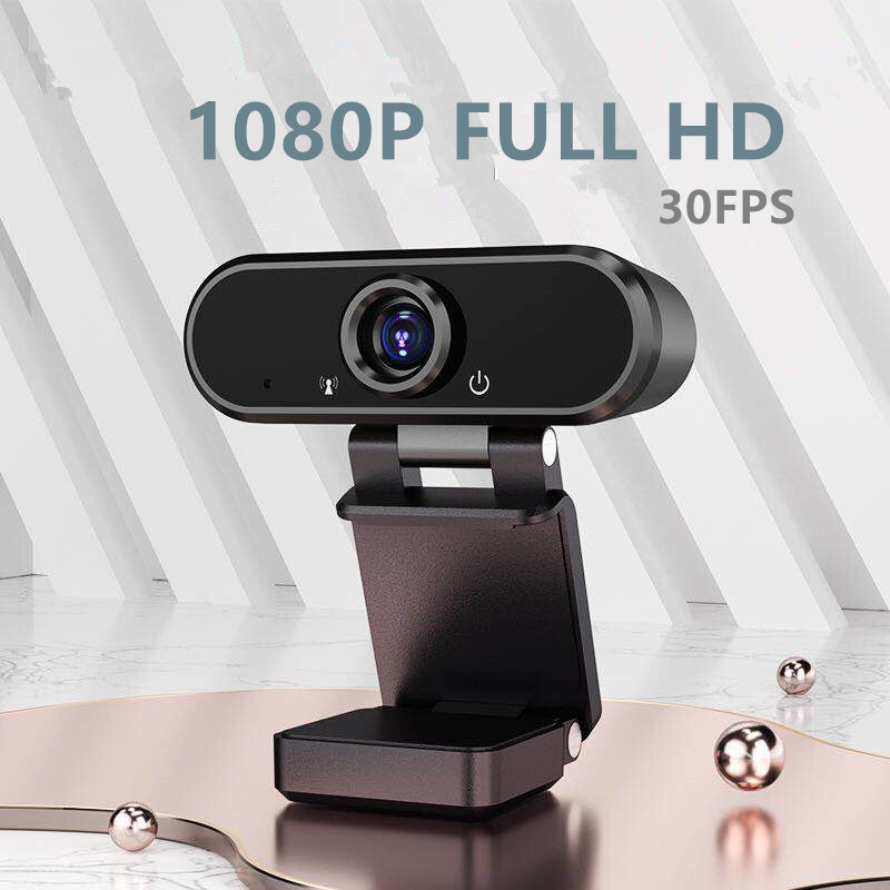 30FPS 2MP HD Webcam with Microphone 2m Long distance USB Cable 90 degree Widescreen for Video Calling and conference Desktop