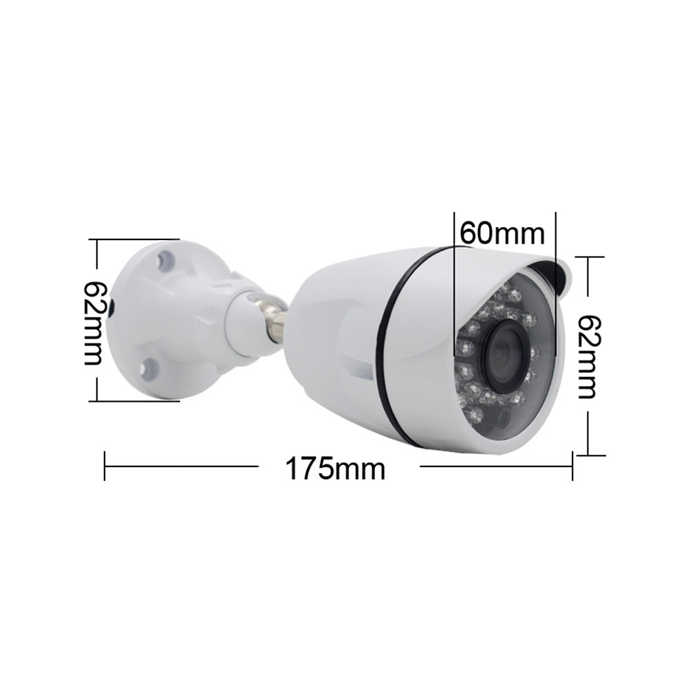 4CH Home Security Night Vision AHD NVR CCTV Camera Kit with 4pcs Outdoor Waterproof H.264 5MP Camera