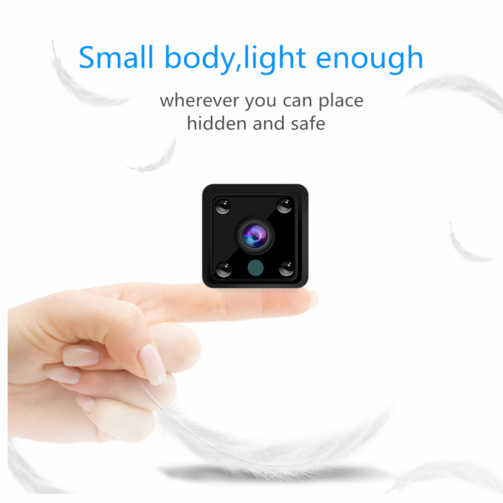 2021 Portable 1MP Night Vision Small Indoor Remote Battery sustainable Mini bus camera