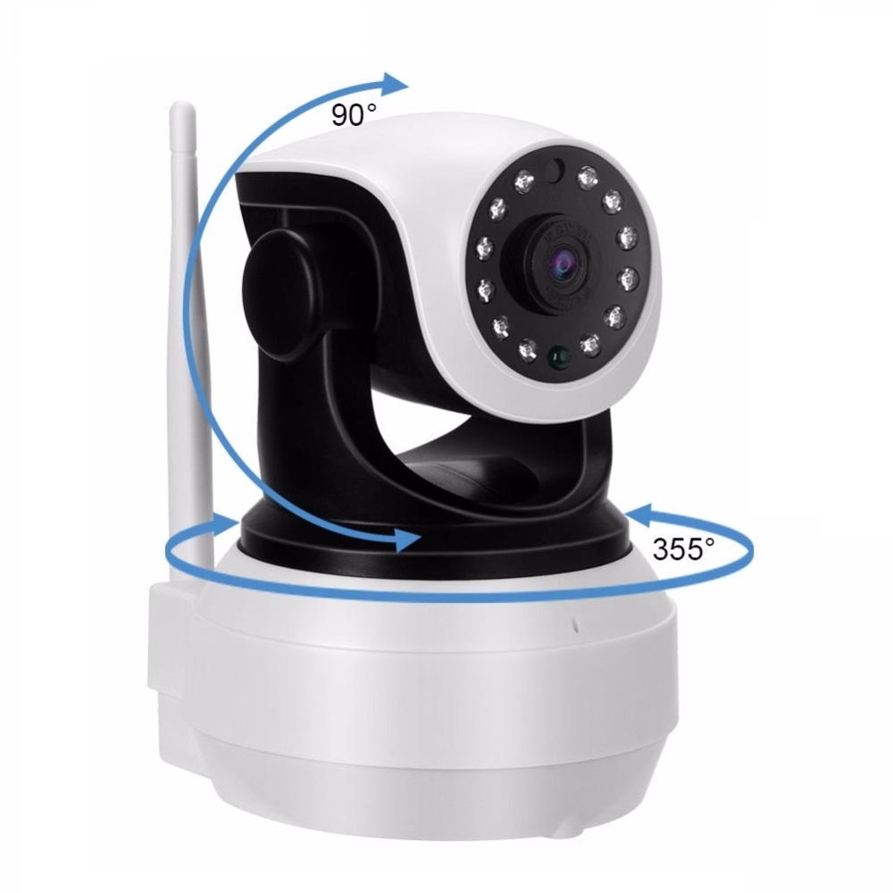 Caméra Ip Wifi Surveillance Bébé Babyphone Video Android Ios + Sd