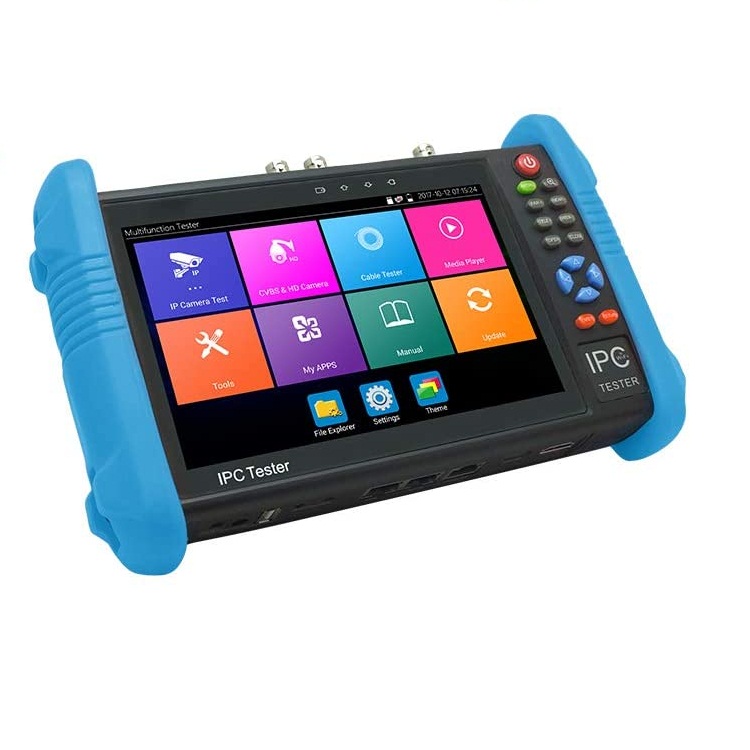 IPC 9800 plus 7 Inch H.265 4K CCTV Tester Monitor IP Analog Camera Tester  POE 12V output Featured Image