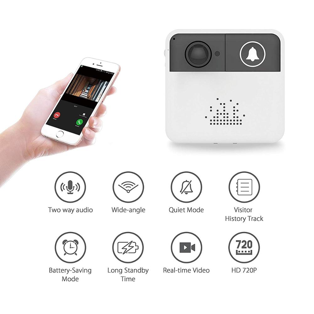 720P ring wifi wireless smart video doorbell camera  battery powered Smart Video Doorbell