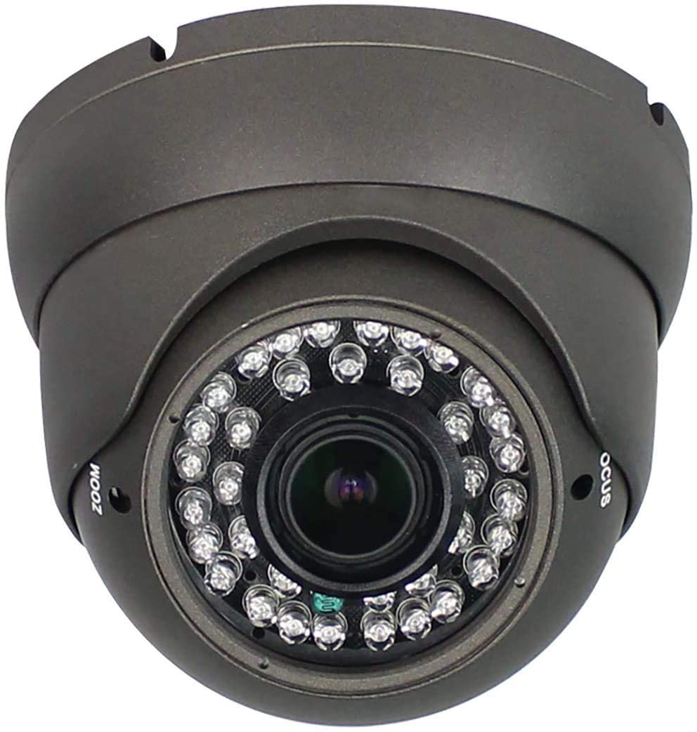 CCTV TVI AHD CVI CVBS Security Dome Camera with 2.8mm-12mm Manual Focus Zoom Lens Camera