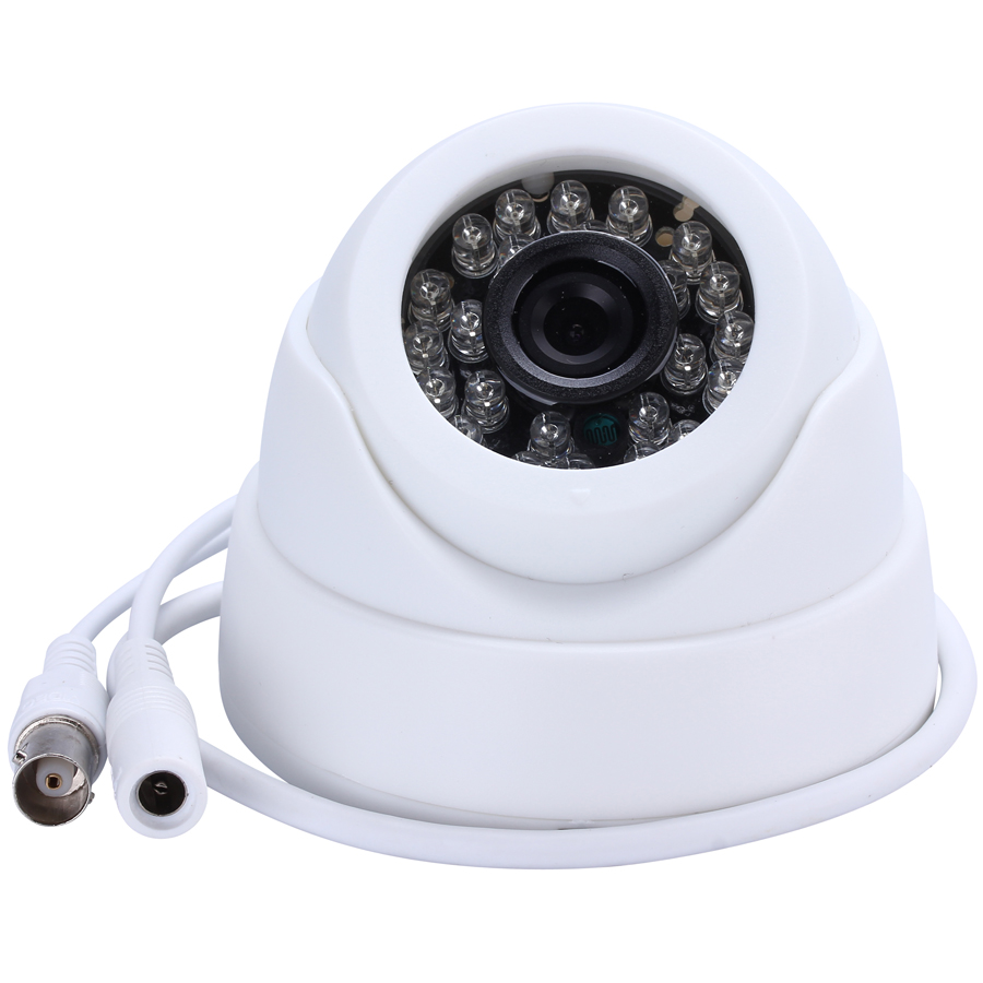 Manufacturer price! CCTV Camera HD 720p AHD Security Dome Camera Analog 3.6mm fixed Lens 100ft IR Indoor plastic camera