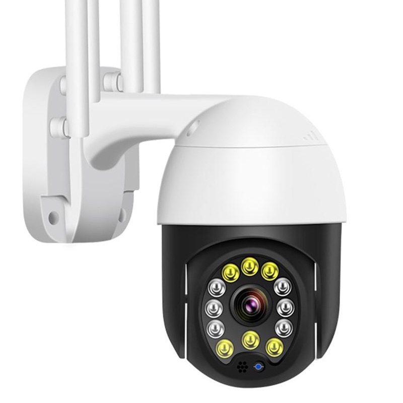 WIFI IP 1080P Zoom Night  Vision Wireless Two Way Audio Security CCTV Camera Full Color Mini PTZ Camera