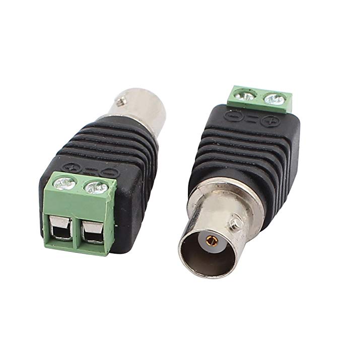 12V Male 2.1×5.5MM DC Power Jack Plug Adapter Connector for CCTV Camera