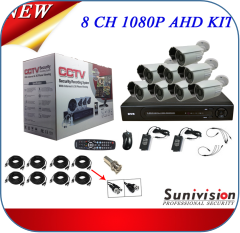 8CH AHD / TVI / CVI / CVBS 720P and 1080N XMEYE DVR