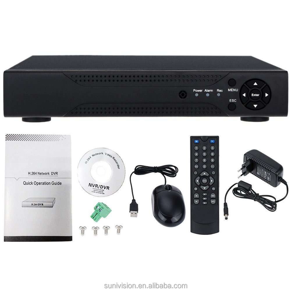 Sunivision 1080P HD 4 channel software dvr h 264