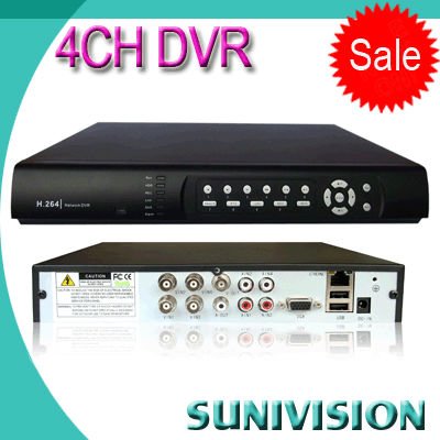 Support 4ch full D1 manual dvr 4ch h 264 DVR