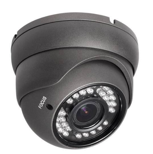 New 2.8-8mm  1080P 2.0MP motorized Auto focus lens AHD CVI TVI Hybrid Security dome eyeball Camera