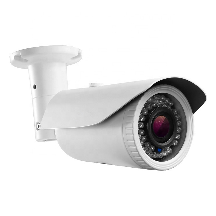 OEM 4MP IP PoE Security Bullet Motorized Zoom AF2.8-12MM 4X Optical Zoom Outdoor cctv face detection Camera H.265 IP67 ONVIF