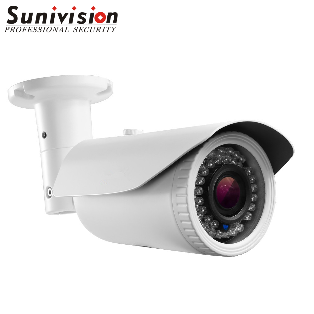 H.265 ONVIF Network IP Bullet 4MP PoE Weatherproof CCTV face detection ip camera with motorized zoom ip camera module