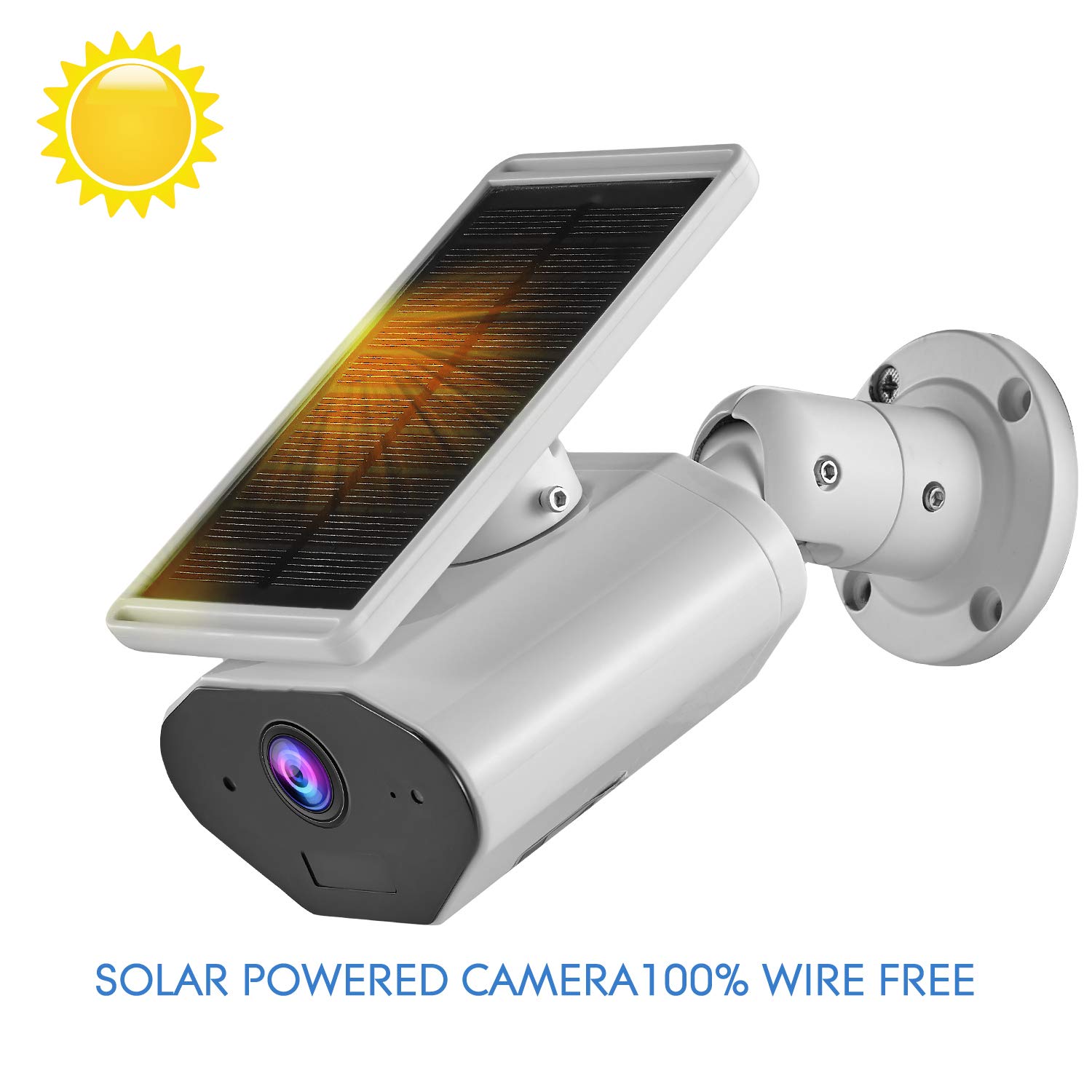 solar powered wireless outdoor camera