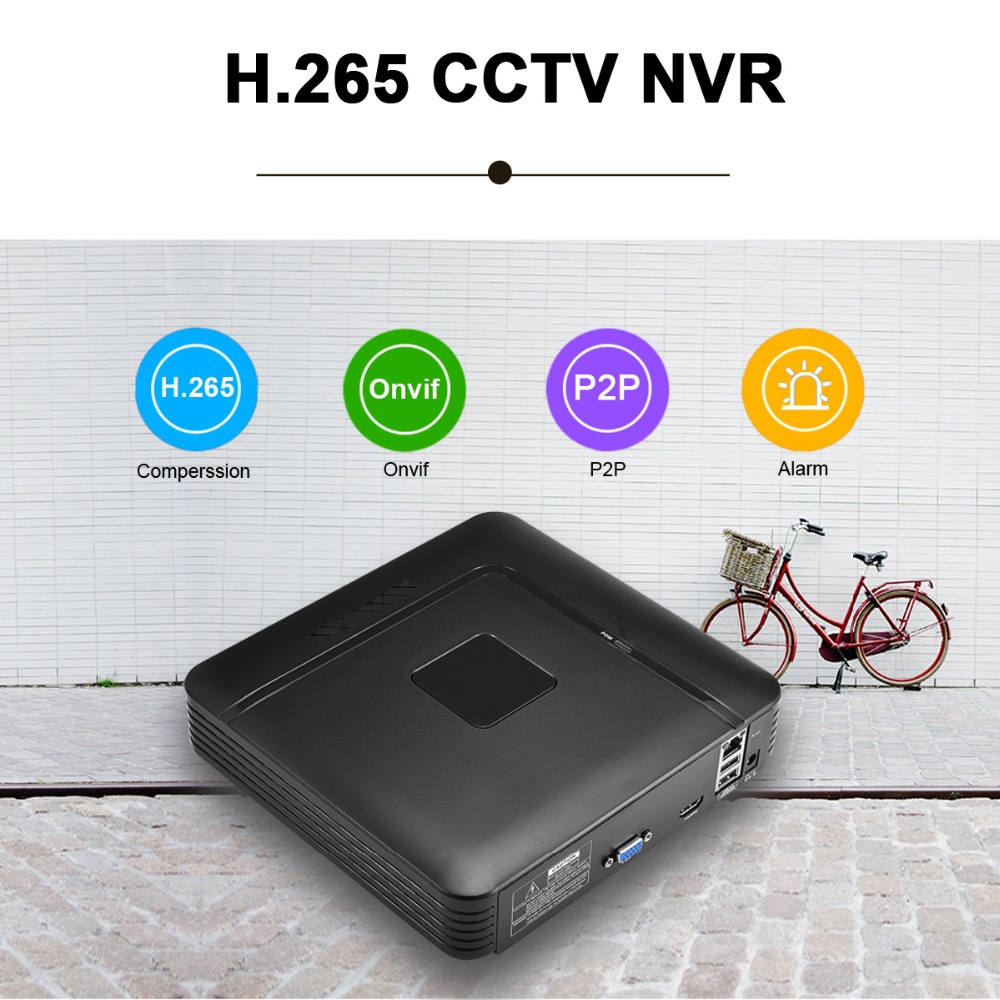 16ch 5MP H.264  P2P NVR CCTV Network Video Recorder