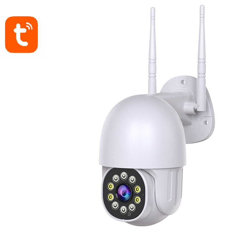 mini IP Waterproof Outdoor 2-way speaker audio Tuya 2MP Smart Wifi Home Bullet Wireless Security Cctv camera