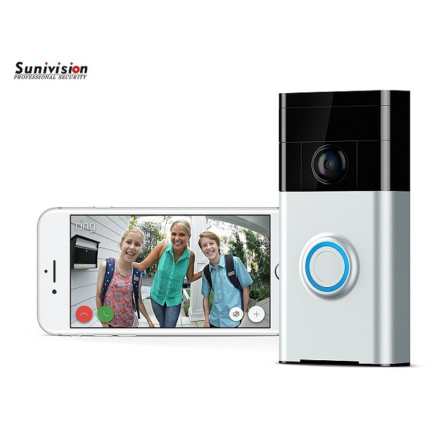 H.264+ 1080P CCTV WIFI Wireless Video Doorbell Camera for Apartments