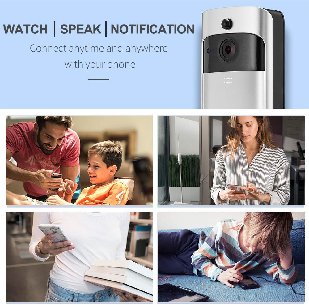 Smart indoor  Wireless Camera Video Doorbell WiFi camera  720Pcamera   have app  TOSEE
