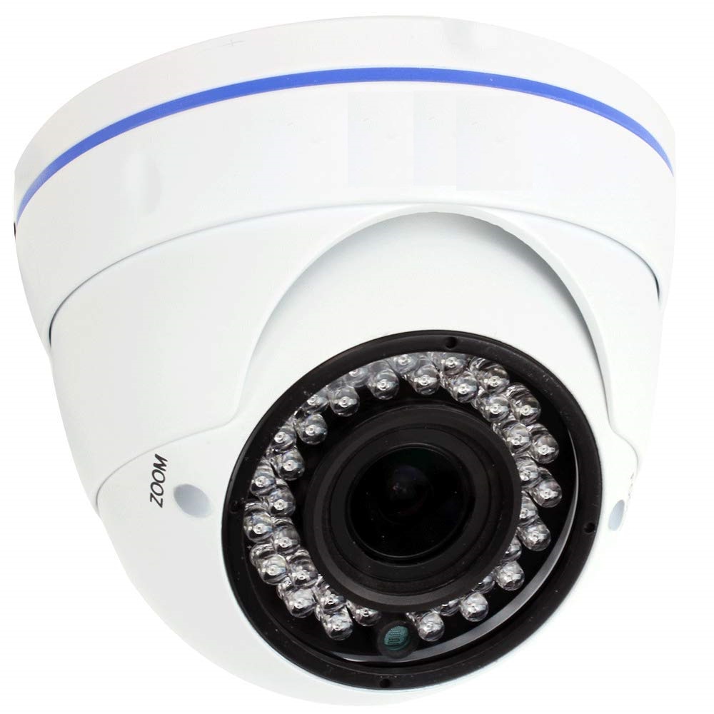 H.265 POE IP 5mp Dome Camera  IP66 Weatherproof  Wide Angle with 2.8-12mm Varifocal Lens 335