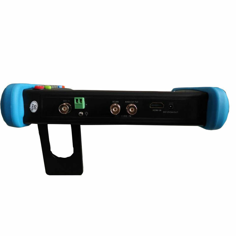 IPC 9800 plus 7 Inch H.265 4K CCTV Tester Monitor IP Analog Camera Tester ONVIF POE 12V output