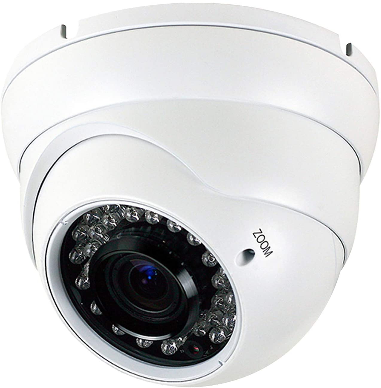 Analog CCTV Camera HD 1080P TVI AHD CVI CVBS Security Dome Camera with 2.8mm-12mm Manual Focus Zoom Lens Camera