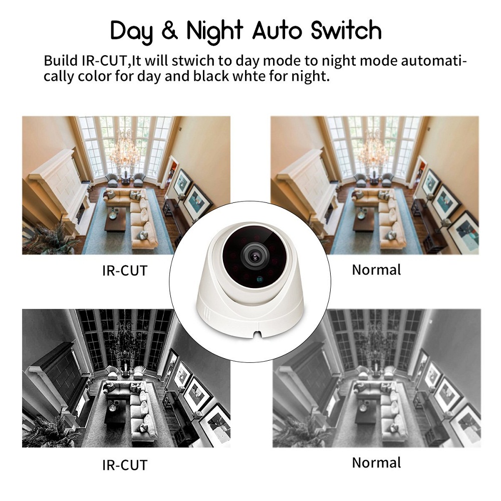 1080P HD Wired  Hot Selling promotion price Indoor HD Infrared Vandal Dome IP Security Camera