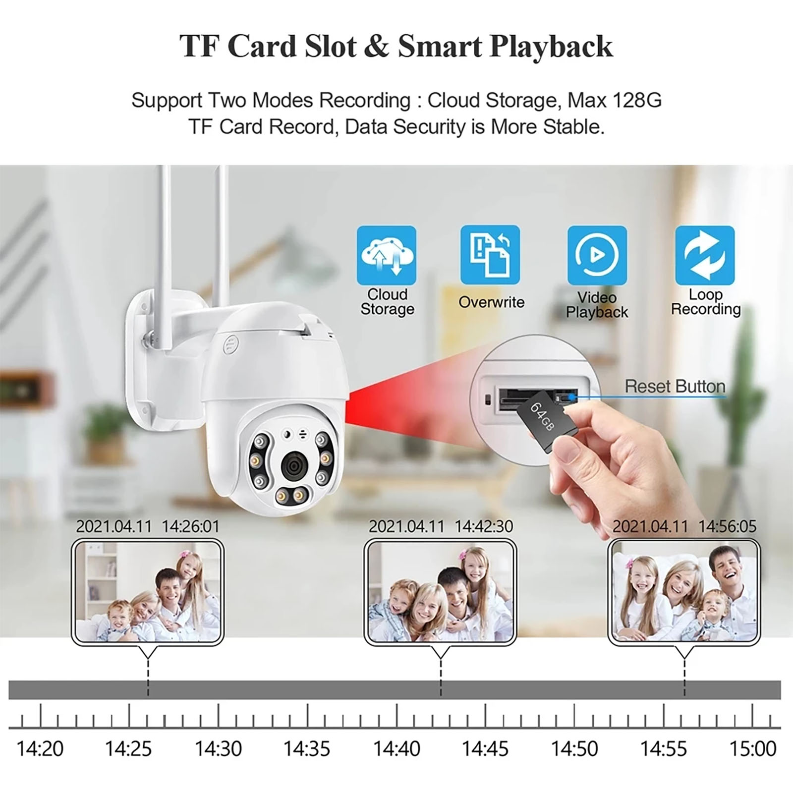 ICSEE 3MP4MP8MP HD Outdoor Security Wifi Network PTZ Camera (3)