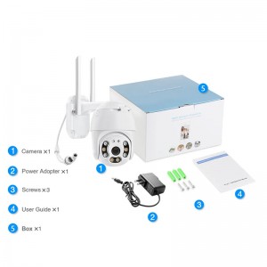 ICSEE 3MP/4MP/8MP HD Outdoor Security Wifi Network PTZ Camera