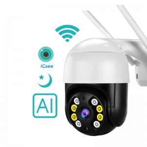 ICSEE 3MP/4MP/8MP HD Outdoor Waterproof Wifi PTZ Camera