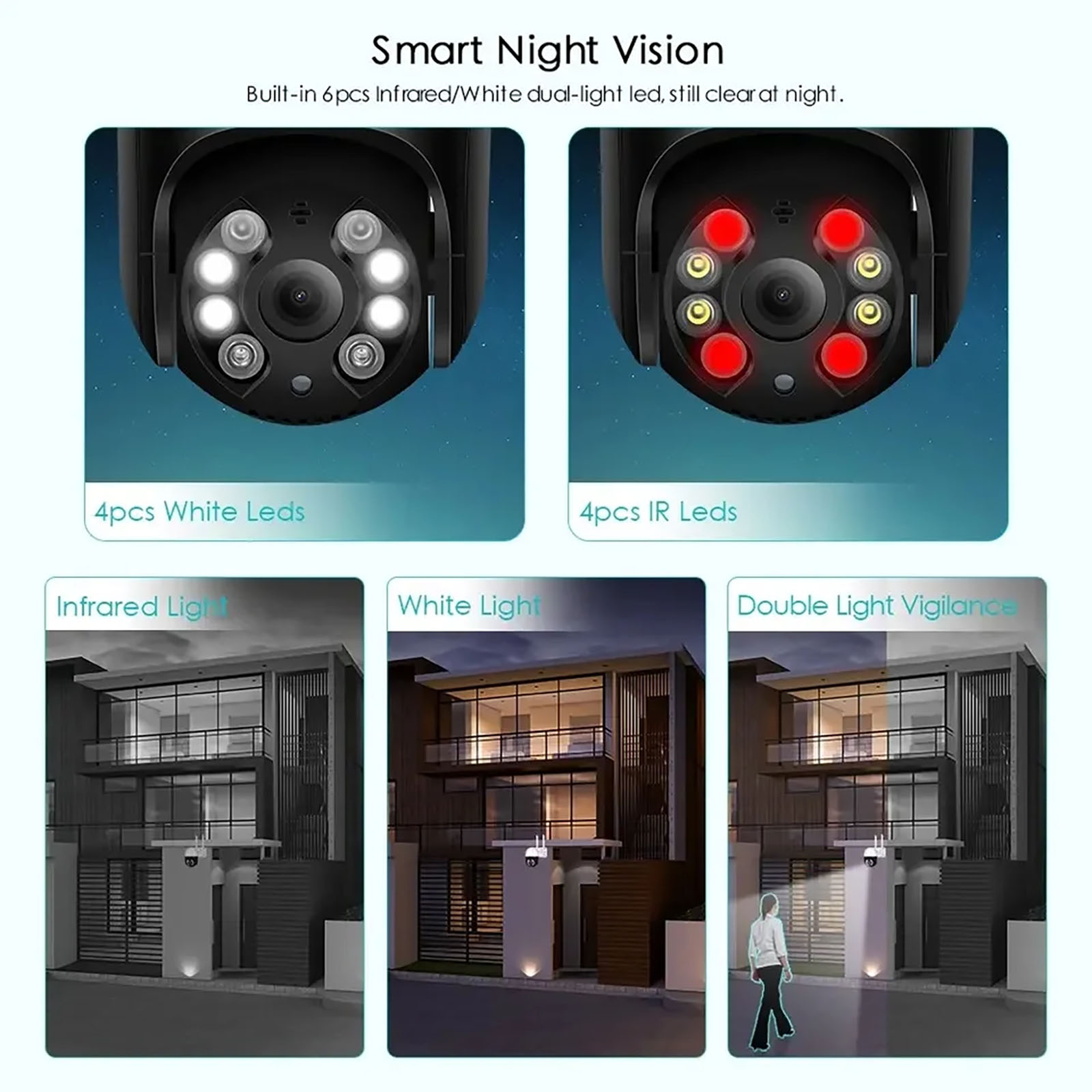 ICSEE 3MP4MP8MP HD Outdoor Waterproof Wifi PTZ Camera (3)