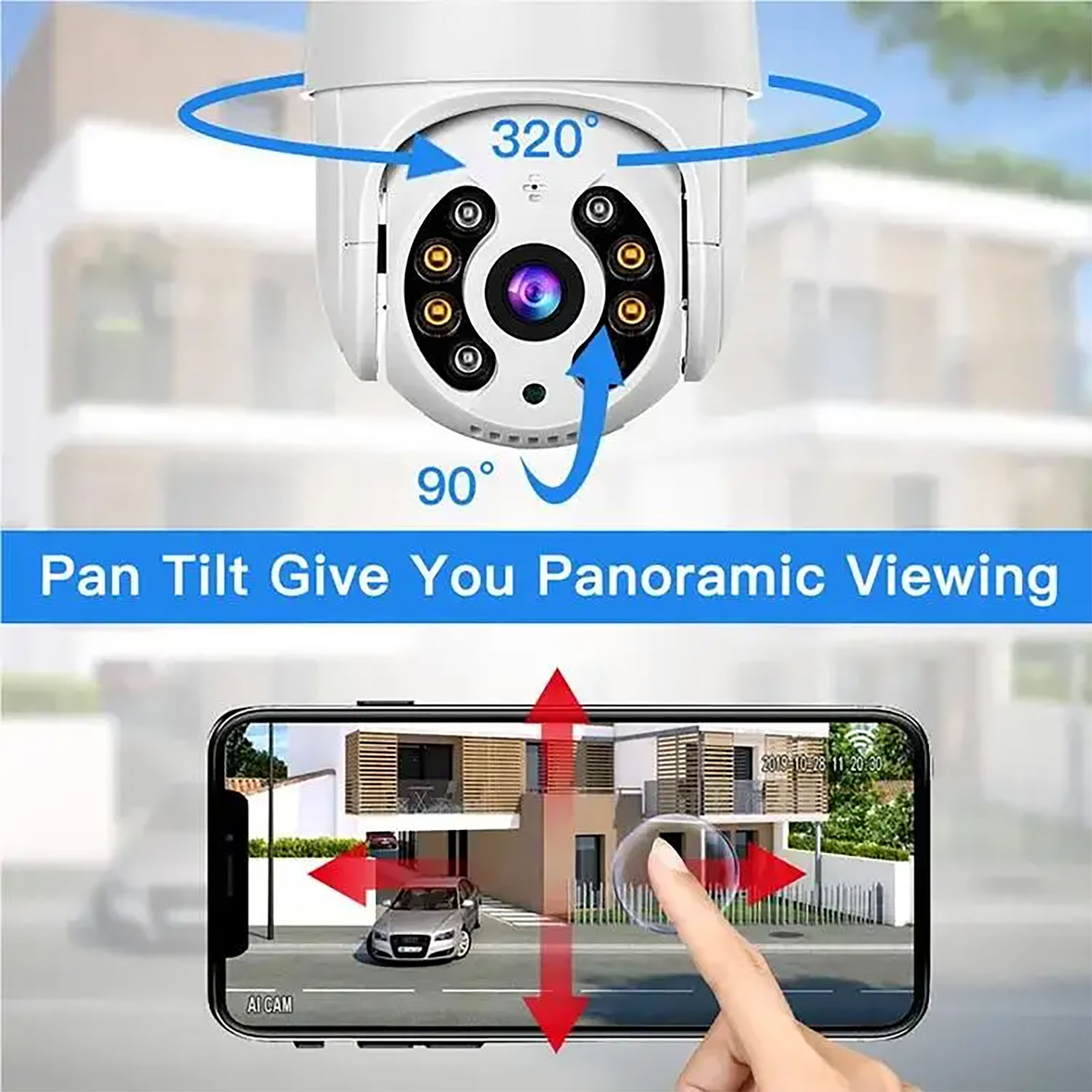 ICSEE 3MP4MP8MP Outdoor Surveillance Wireless Smart PTZ Camera (2)
